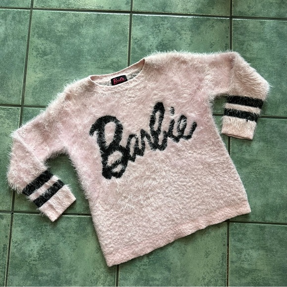 Forever 21 Light Pink Barbie Eyelash Fuzzy Sweater - Picture 6 of 12